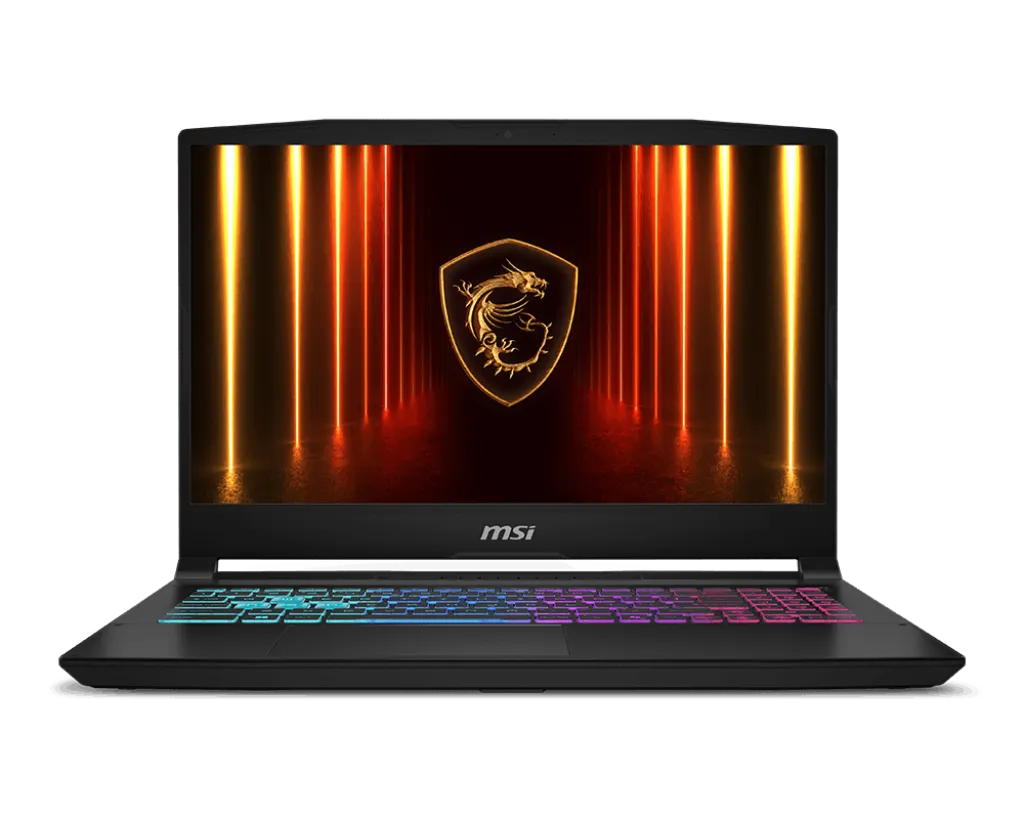 MSI Katana 15 HX B14WFK Gaming Laptop, Intel Core i7-14650HX, NVIDIA RTX 5060 8GB, 16GB RAM, 1TB SSD, 15.6" FHD 144Hz, Windows 11, Eng-Arabic Keyboard, Black, 9S7-1587C1-220