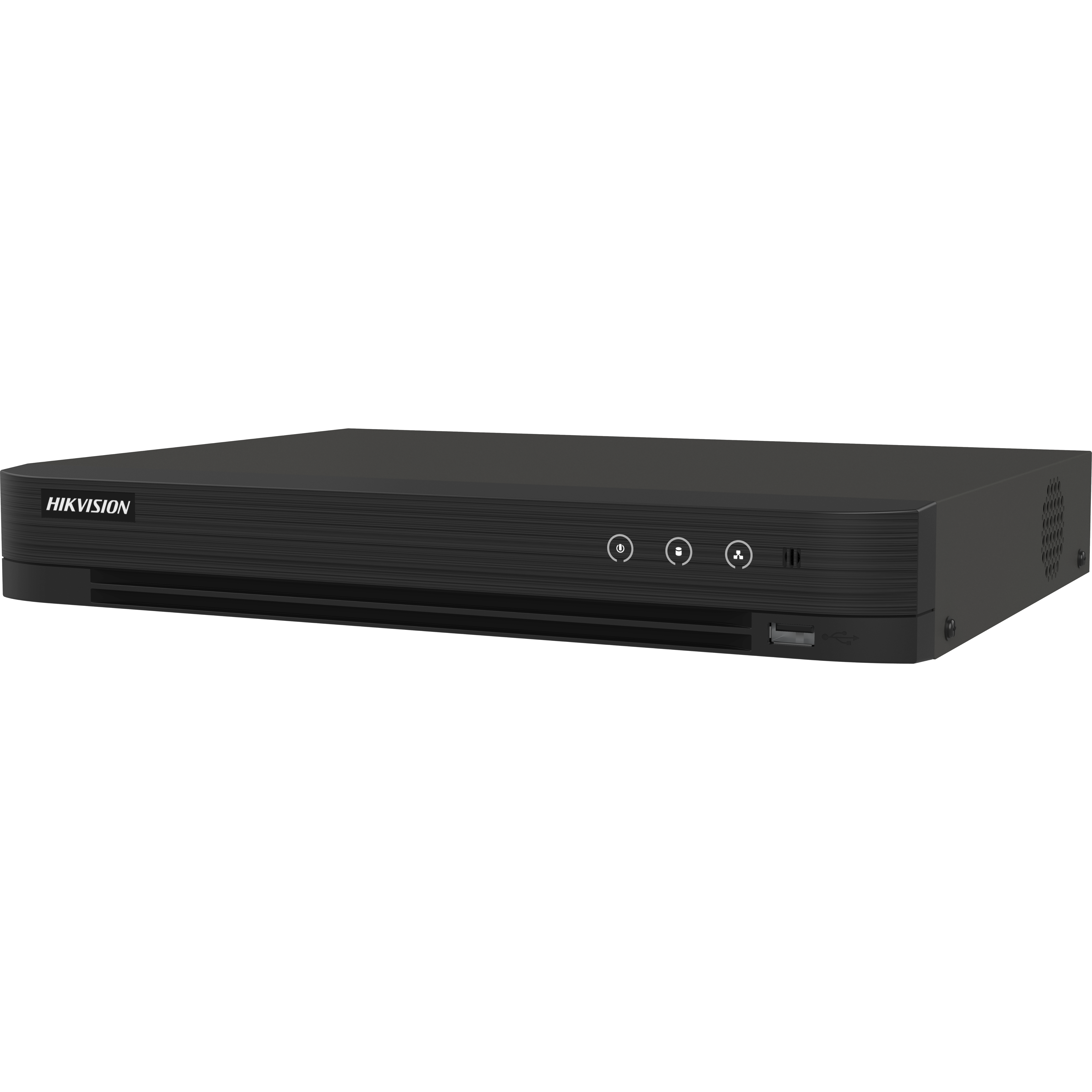 4 channels and 1 HDD 1U AcuSense DVR, Encoding ability up to 3K/5M Lite @ 12 fps | iDS-7204HQHI-M1/S