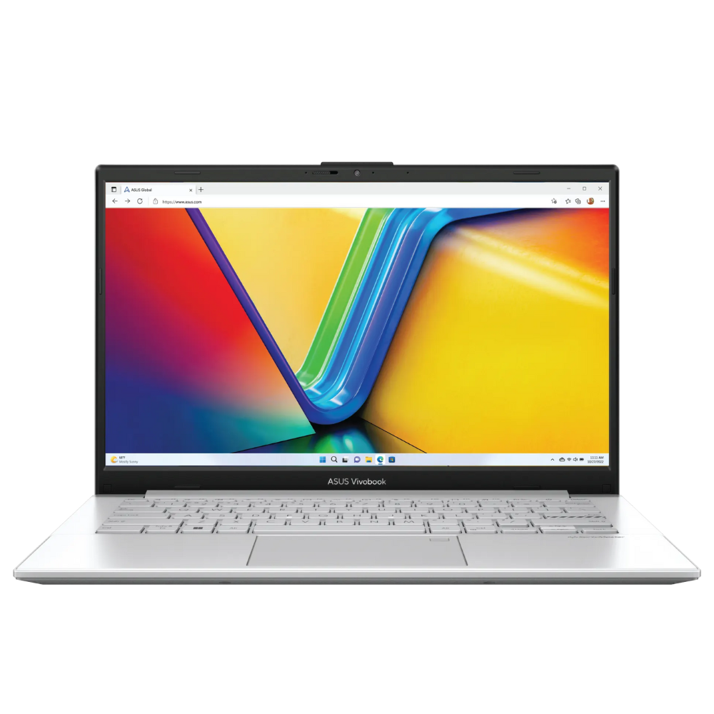 ASUS Vivobook Go 14 Laptop, 14.0" FHD Nano Edge Display, Intel Core i3-N305, 8GB DDR4 RAM, 256 GB SSD, Intel Iris Xe Graphics, ENG-ARB Keyboard, Windows 11 | E1404GA-NK039W