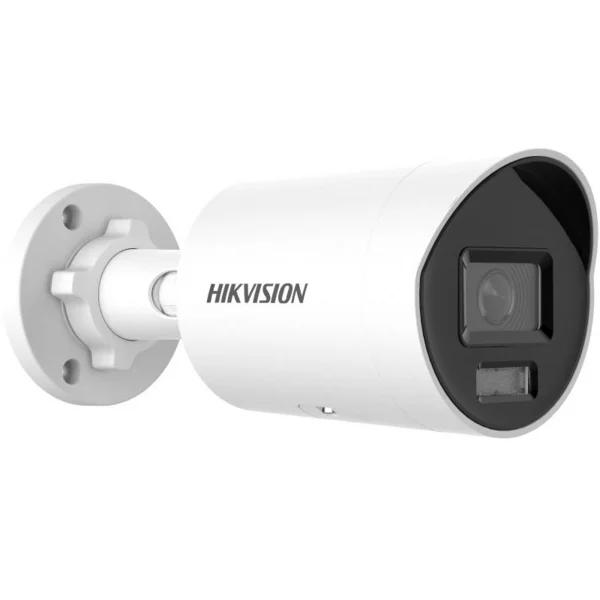 hikvision 4MP Smart Hybrid Light with ColorVu Fixed Mini Bullet Network Camera | DS-2CD2047G2H-LIU