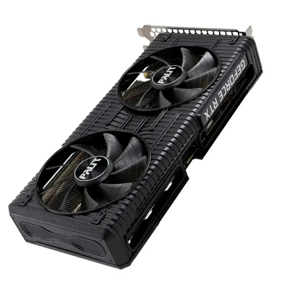 Palit GeForce RTX 3050 Dual 8GB GDDR6 Graphics Card, 1552 MHz Boost Clock, Ray Tracing, DLSS, Dual-Fan, PCIe 4.0 – NE63050018P1-1070D