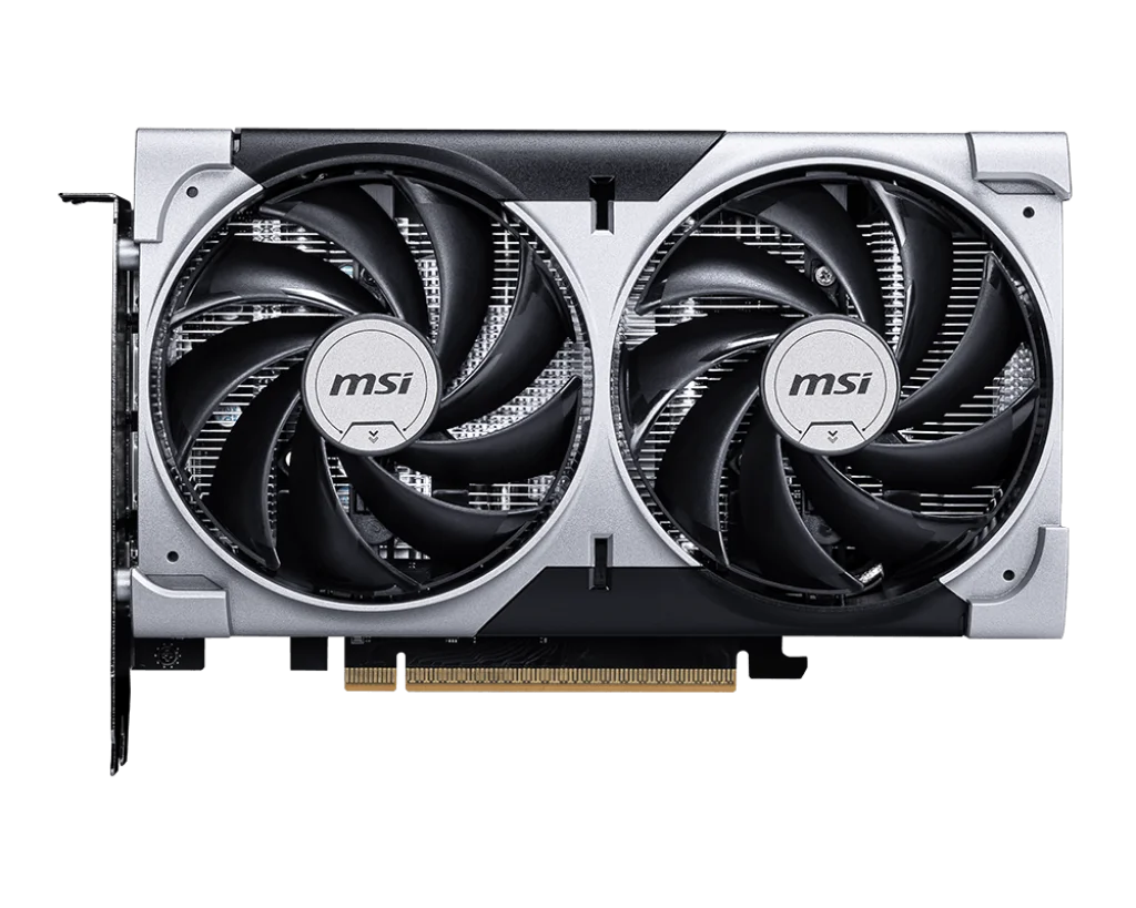MSI NVIDIA GeForce RTX 5060 8GB VENTUS 2X OC, 2535MHz Clocks, 3840 CUDA Cores, 8GB GDDR7, 128-bit, 28Gbps, Blackwell Architecture – 912-V537-017