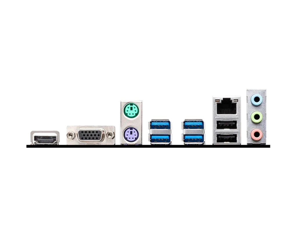 MSI PRO A620M-E AM5 Motherboard | Supports Ryzen 9000 / 8000 / 7000 Series | DDR5 up to 128GB | 911-7E28-001