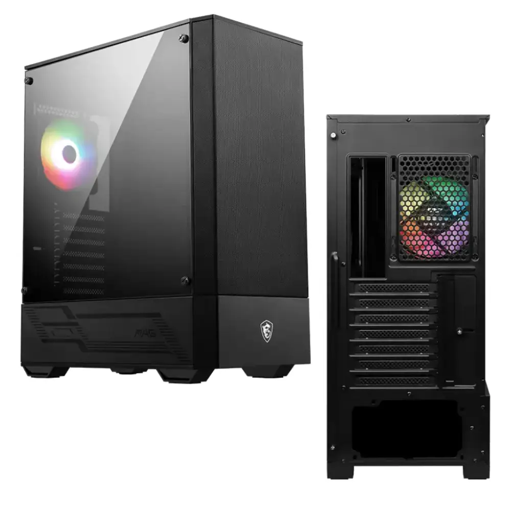 Gaming PC Bundle InfernaXB – i5-14400F, RTX 5060 Ti, 16GB DDR5, 1TB SSD, 650W PSU + 24” 120Hz Monitor + SADES RGB Combo