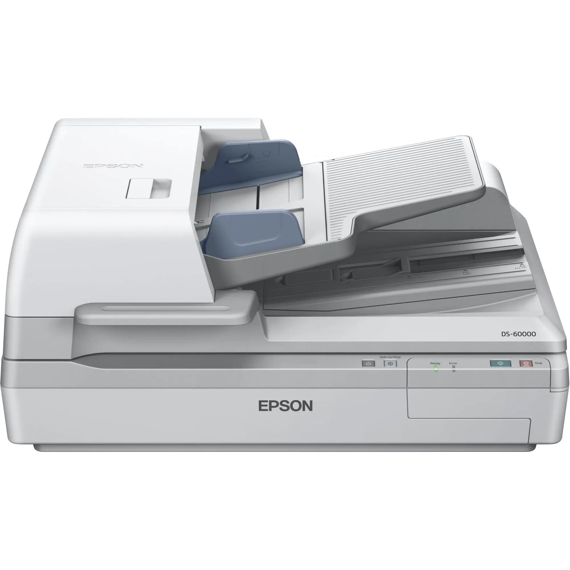 Epson DS-60000N A3 Network Document Scanner, 40ppm, Duplex, 600dpi, USB 2.0, Gigabit Ethernet, ADF 200 Sheets | B11B204231BU