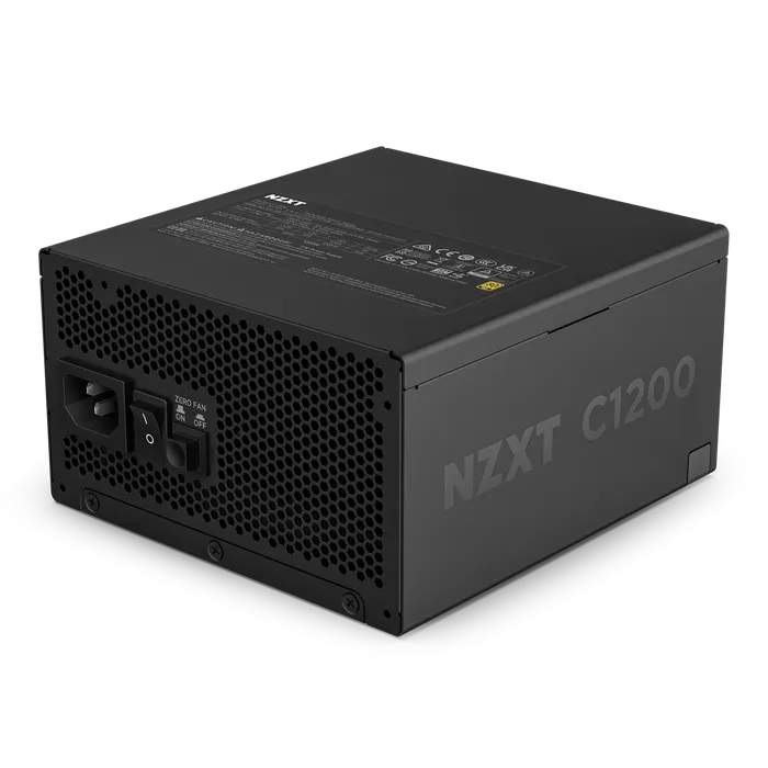 NZXT C1200 Gold ATX 3.1 – 1200W 80+ Gold Fully Modular PSU, Silent 135mm Fan, 12V-2x6 600W GPU Support, Japanese Capacitors