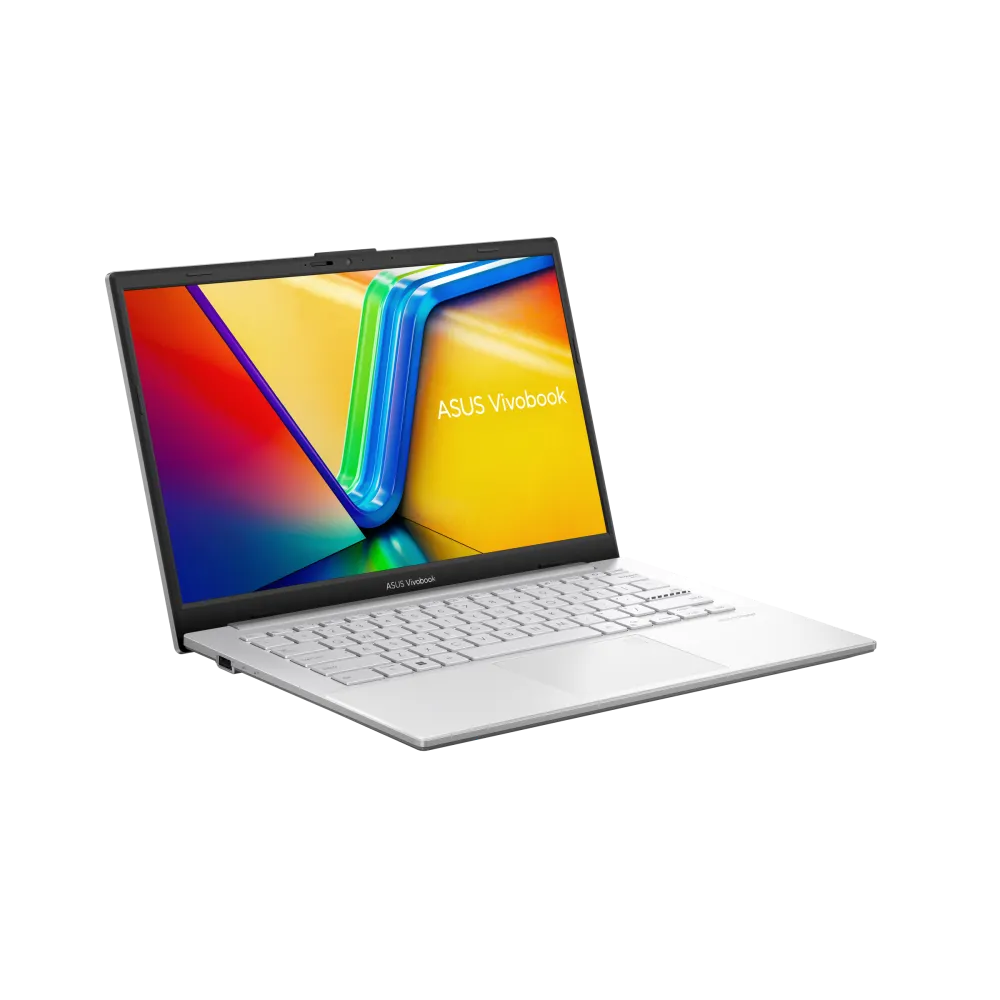 ASUS Vivobook Go 14 Laptop, 14" FHD Display, Intel Core i3-N305, 8GB RAM, 256GB SSD, Intel Iris Graphics, Win11 Home, Eng-Arab Keyboard, Silver | E1404GA-NK039W
