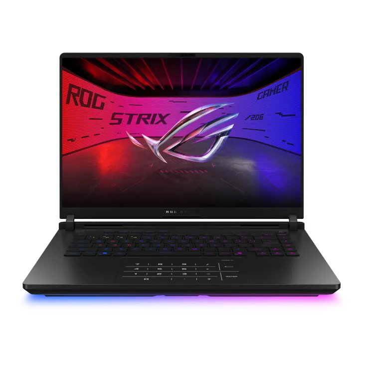 ASUS ROG Strix SCAR 16 G635 Gaming Laptop, 16" 2.5K 240Hz Display, Intel Core Ultra 9 275HX, 32GB RAM, 2TB SSD, GeForce RTX 5080 16GB GPU, English - Arabic KB, Win11, Black | G635LW-RW062W
