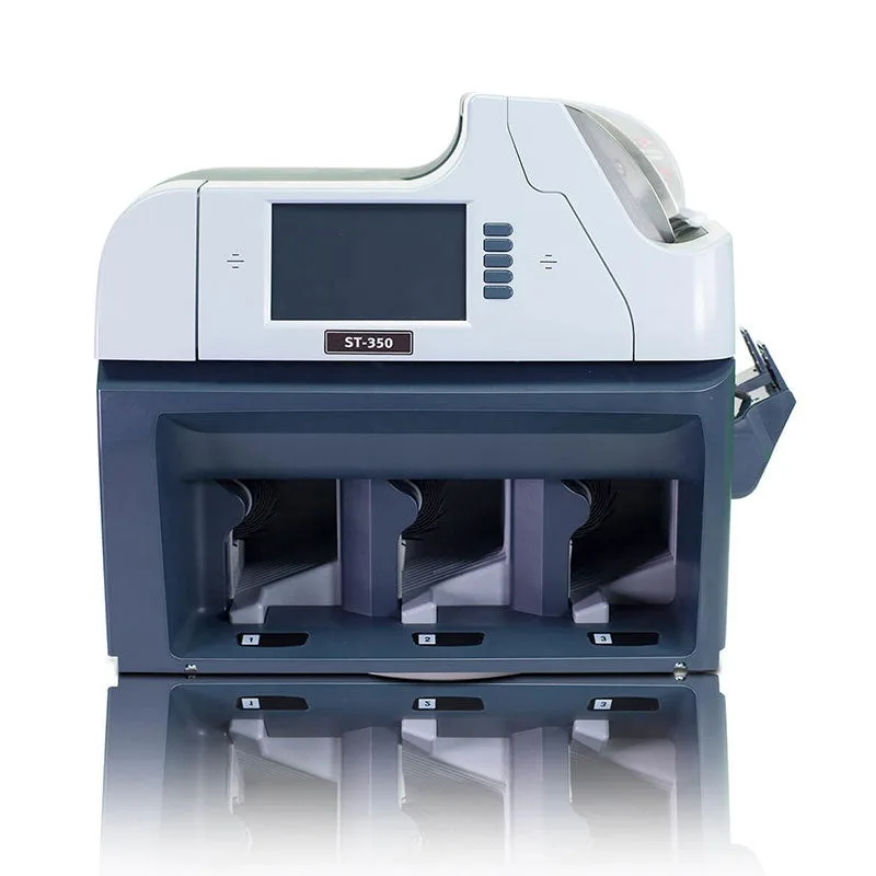 HITACHI ST-350N Smart Multi Currency Sorter & Counter, dual CIS,  fitness sorting, up to 10 currencies