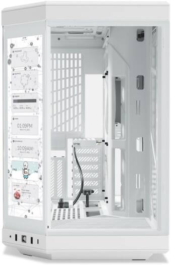 White Titan X3 – AMD Ryzen 9 9900X3D Gaming PC | RTX 5090 32GB | 96GB DDR5 | 4TB PCIe Gen5 SSD | Liquid Cooled | White ARGB Mid-Tower | 1600W Titanium PSU