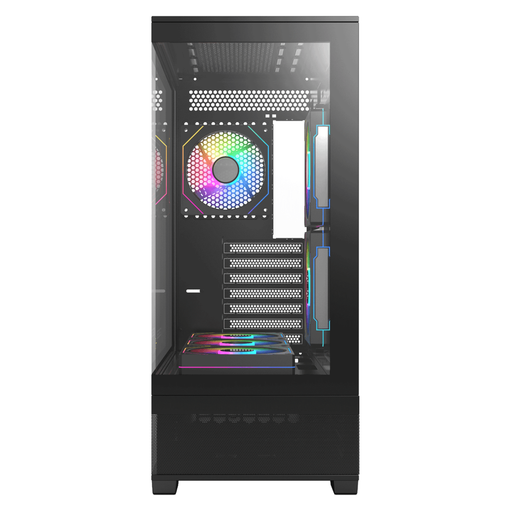 Quantum Edge Gaming PC, Intel i5-14600K 14th Gen + GIGABYTE RTX 5070 Windforce OC SFF 12GB GDDR7, 32GB DDR5 6000MHz RGB, 1TB PCIe 4.0 NVMe SSD, 240mm Digital AIO, 750W Gold ATX 3.1 PSU, WiFi 6E, Acegeek Cruiser L460