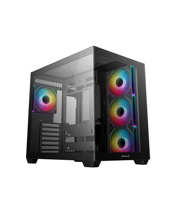 Titan Core Gaming PC,  AMD Ryzen 5 7600X + SAPPHIRE NITRO+ RX 9060 XT OC 16GB GDDR6, 32GB DDR5 6000MHz RGB, 1TB PCIe 4.0 NVMe SSD, 360mm AIO, 750W PSU, WiFi 6E, DeepCool CG530 Black