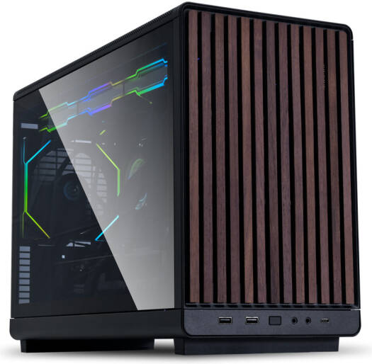 AetherForge A3 Ultra Mini-ITX Gaming PC | Ryzen 9 9950X3D | RTX 5080 16GB | 32GB DDR5 | 1TB NVMe | 240mm AIO | 850W Gold | WiFi 6E