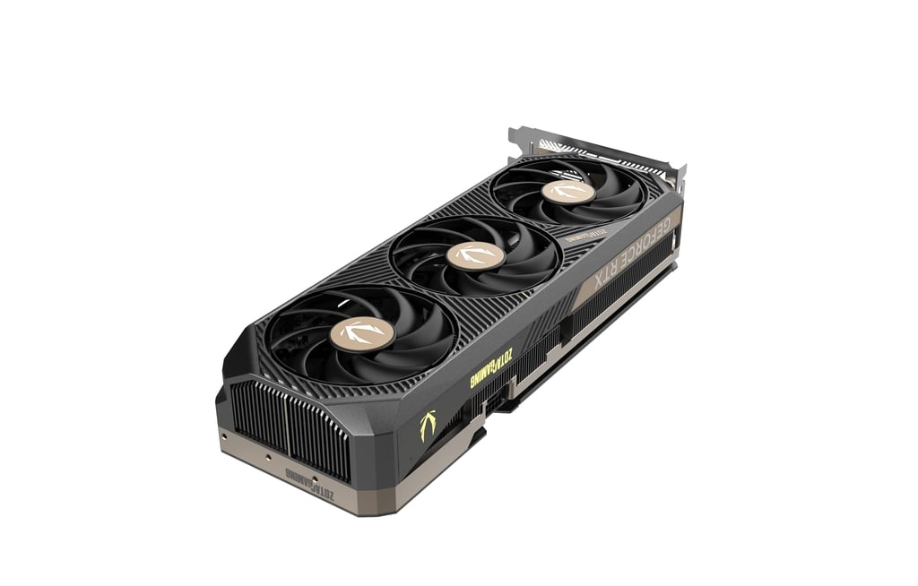 ZOTAC GAMING GeForce RTX 5080 SOLID CORE Graphic card, 16GB GDDR7, 256-bit 30 Gbps, 2617 MHz Engine Clock, NVIDIA Blackwell architecture and DLSS 4 | ZT-B50800D2-10P