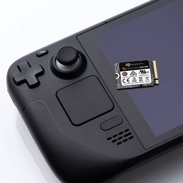 Seagate FireCuda 520N SSD 1TB SSD, M.2 2230-S2, PCIe Gen4 x4 NVMe 1.4, speeds up to 4750MB/s, compatible with Steam Deck, Microsoft Surface, laptop, with Rescue Services | ZP1024GV3A002 SEGATE SSD