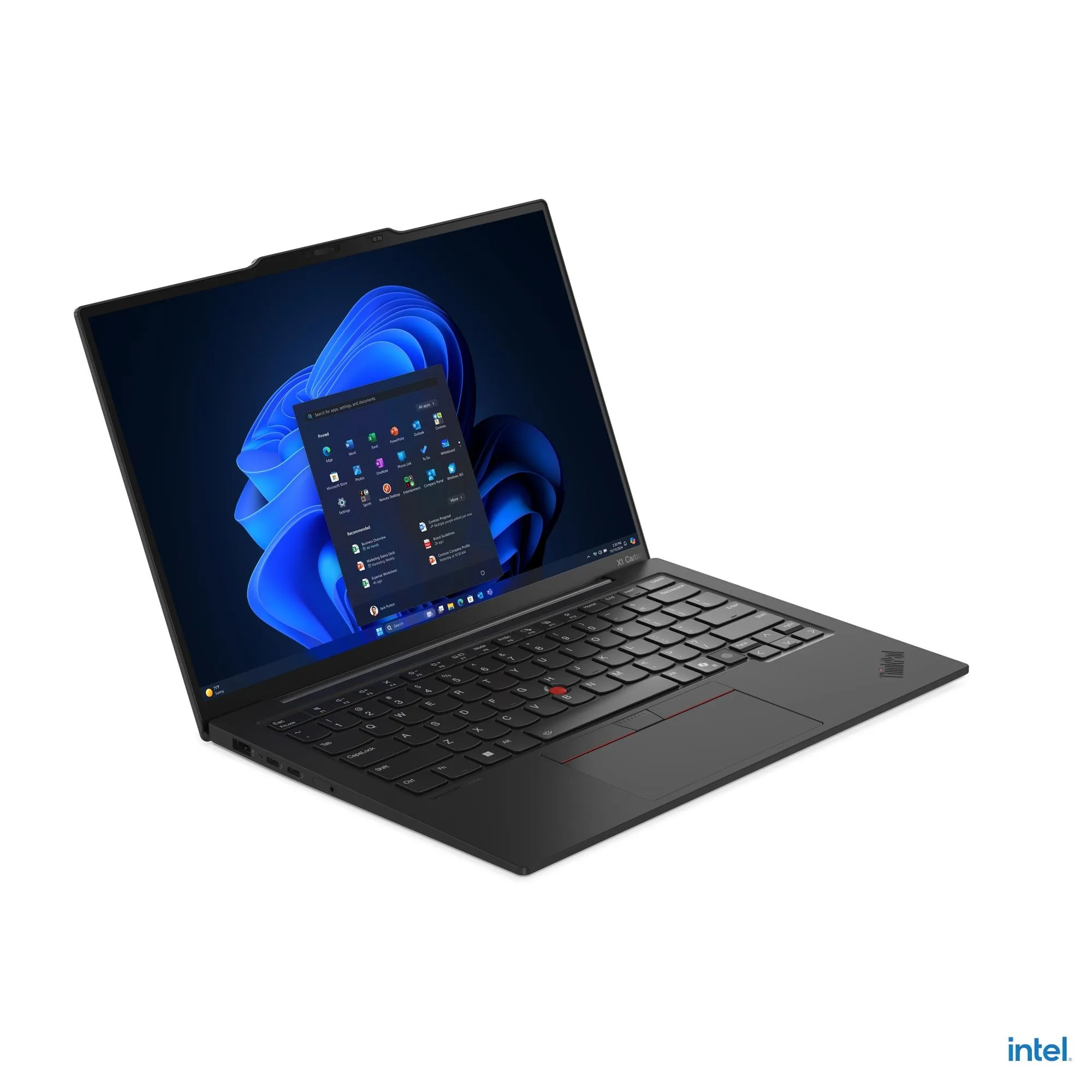 Lenovo ThinkPad X1 Carbon Gen 13 Aura Edition Business Laptop, 14" WUXGA IPS Touch Display, Intel Core Ultra 7 258V, 32GB RAM, 1TB SSD, Intel Arc 140V Graphics, Windows 11 Pro, English/Arabic Keyboard, Black | 21NS00X6GR