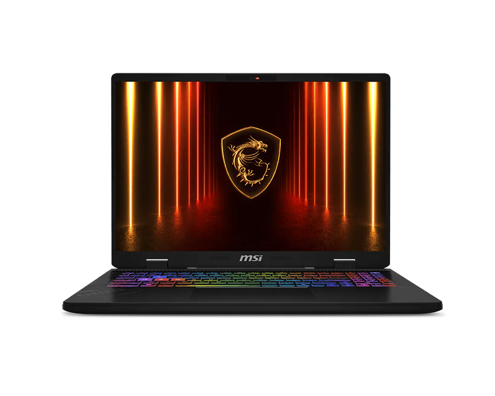 MSI Crosshair A16 HX D8WFKG Gaming Laptop, 16" QHD+ IPS 240Hz, AMD Ryzen 9 8940HX, 16GB RAM, 1TB SSD, 8GB NVIDIA RTX 5060, Windows 11 Home, English/Arabic Keyboard, Cosmos Gray | MSI Warranty | 9S7-15PL21-085