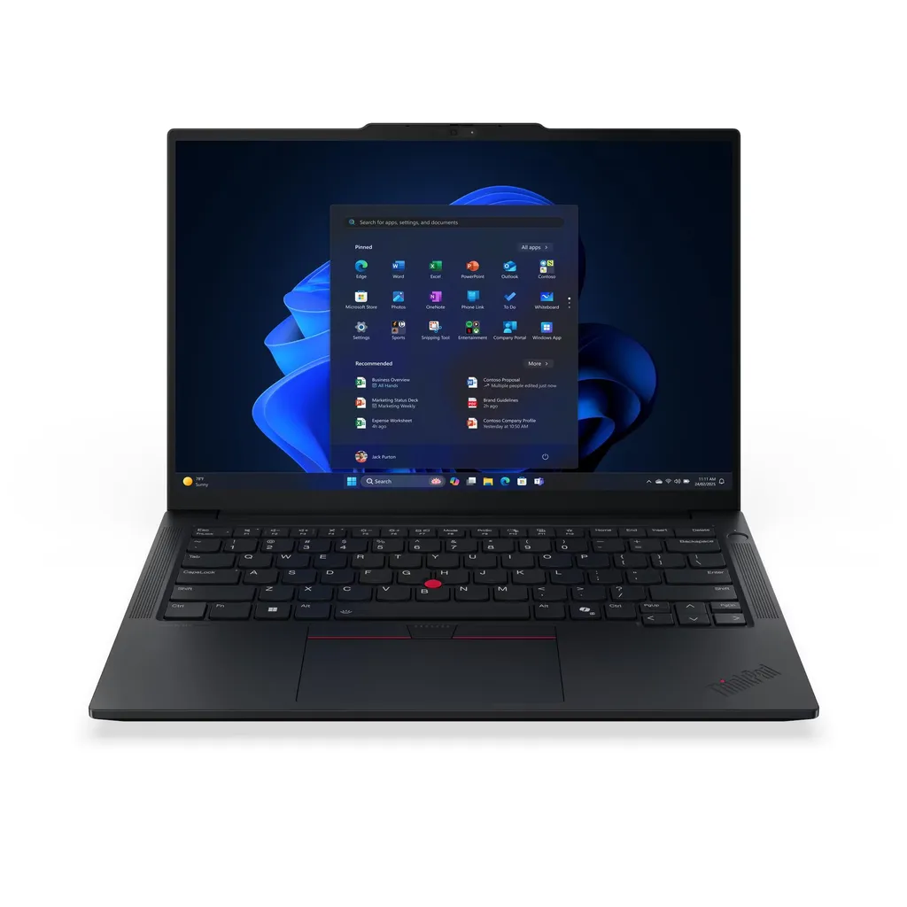 Lenovo ThinkPad E14 Gen 7 Business Laptop, 14" WUXGA Display, Intel Core Ultra 7 255H, 16GB RAM, 512GB SSD, Intel Graphics, Windows 11 Pro, English/Arabic Keyboard, Black, 2 Year Lenovo Warranty | 21SX006BGR