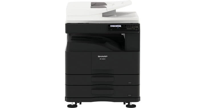 Sharp BP-20M28 A3 Monochrome Multifunction Copier, Print, Copy, Scan, 28ppm Speed, 2GB RAM, 100-Sheet RADF, Duplex, Network-Ready, Compact Design