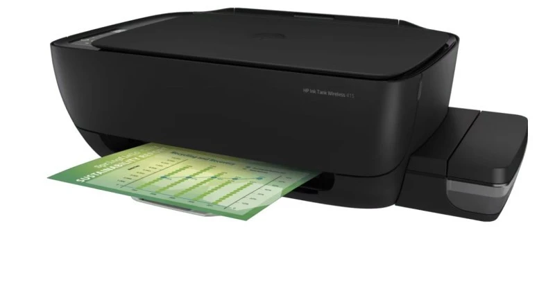 HP Ink Tank 415 Wireless All-in-One Color Inkjet Printer, Print-Scan-Copy, A4, Wireless, Black