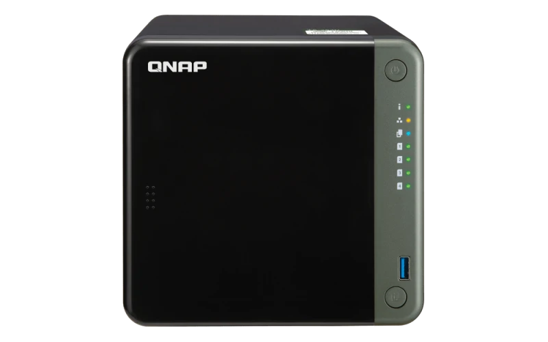 QNAP TS-453D-4G 4-bay NAS for professionals - Intel Celeron J4125 CPU and two 2.5GbE ports | TS-453D-4G