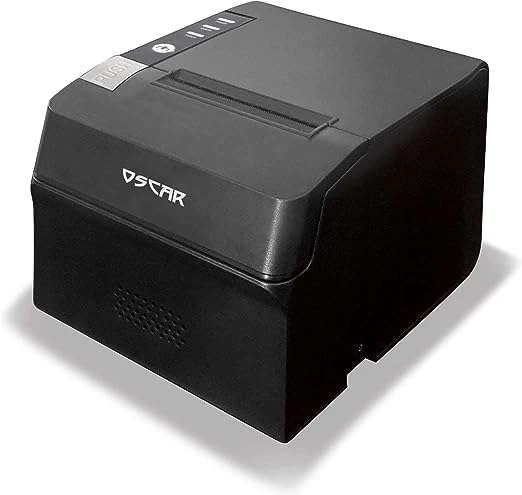 OSCAR POS88C Thermal Receipt Printer, 80mm, USB + Ethernet, Auto Cutter, Kitchen Beep Alert, ESC/POS Compatible, Black | POS88C