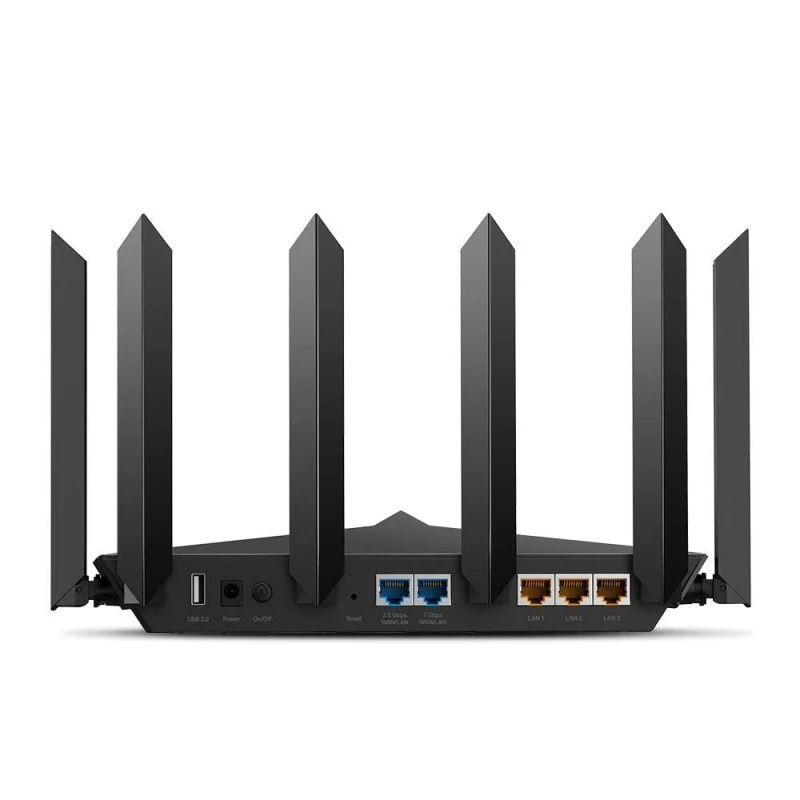 TP-Link Archer AX90 AX6600 Tri-Band Wi-Fi 6 Router, 2.5 Gbps WAN/LAN Port, OFDMA, MU-MIMO, High-Speed Wi-Fi, Ideal for Gaming & Streaming