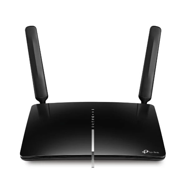 TP‑Link Archer MR600 4G+ Cat‑6 AC1200 Gigabit LTE Router – Dual‑Band 300/867 Mbps, 2× Detachable LTE Antennas, OneMesh, 4× Gigabit LAN/WAN