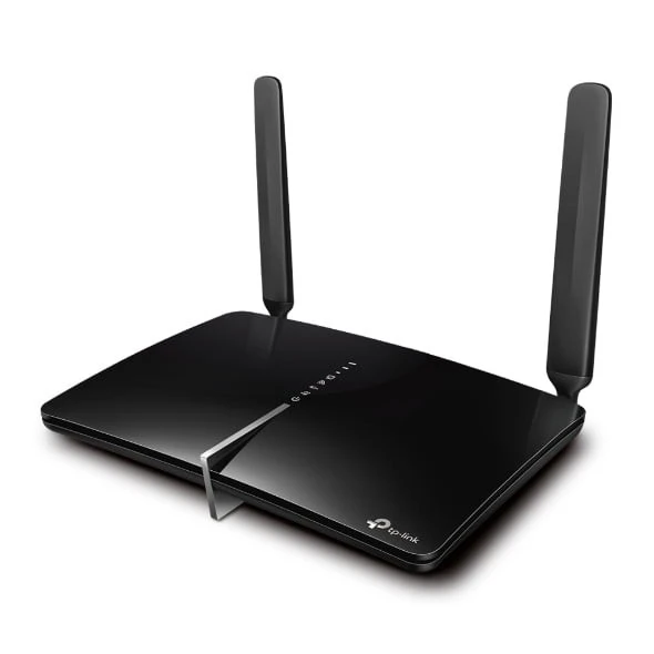 TP‑Link Archer MR600 4G+ Cat‑6 AC1200 Gigabit LTE Router – Dual‑Band 300/867 Mbps, 2× Detachable LTE Antennas, OneMesh, 4× Gigabit LAN/WAN