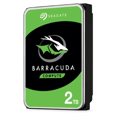 Seagate BarraCuda 2TB Internal HDD, 3.5", SATA 6Gb/s, 7200 RPM, 64MB Cache, Desktop Hard Drive | ST2000DMZ08