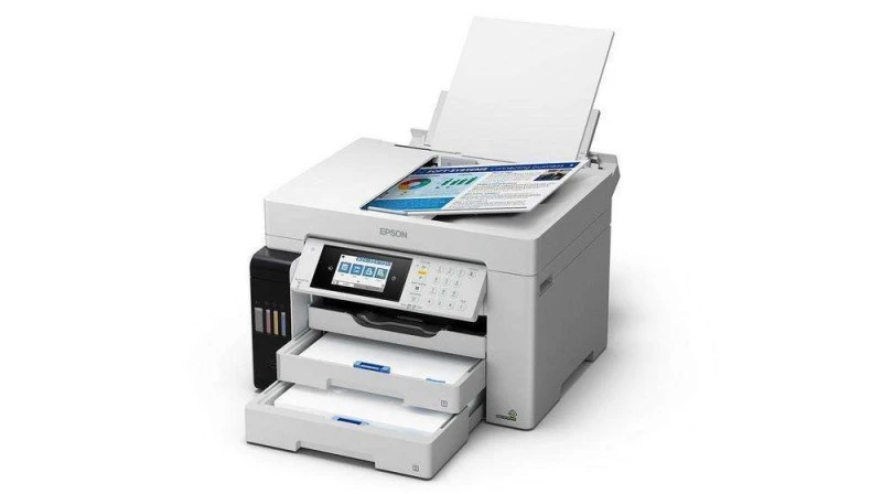 Epson EcoTank Pro L15180 A3 All-in-One Ink Tank Printer, Ultra-Low Cost, Print/Copy/Scan/Fax, Up to 25 ppm, Wi‑Fi & Ethernet | C11CH71407BY