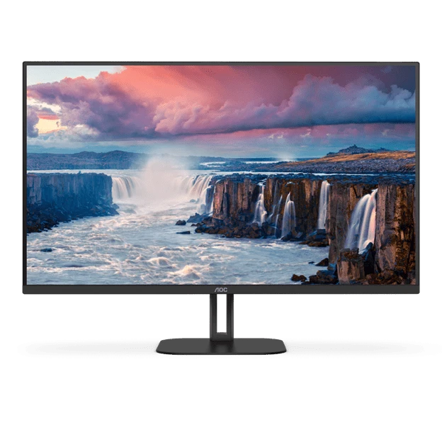 AOC Q32V5CE 32”, VA panel with QHD resolution,  three-side frameless, 75Hz, Flicker Free,  Built-in speakers,  AMD FreeSync, 1ms, Low Blue Light | Q32V5CE