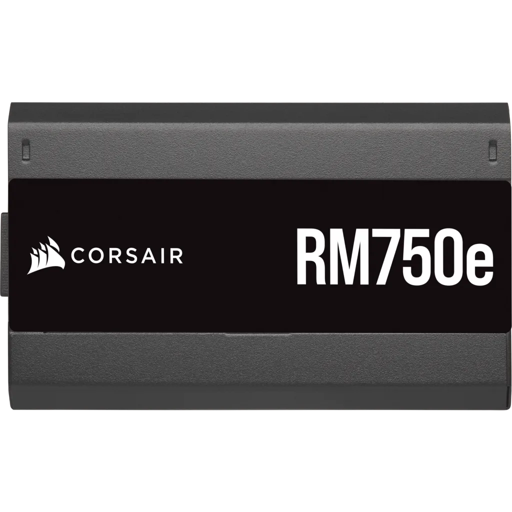 Corsair RM750e RMe Series Power Supply, 750W, Fully Modular, 80 Plus Gold, Low-Noise Fan, ATX, Flat Cables, Black – CP-9020262-UK
