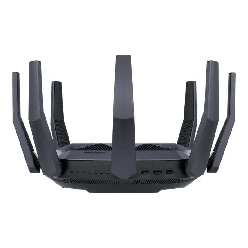 ASUS RT-AX89X WiFi 6 Router, AX6000, 12 Streams, Dual Band, 6000 Mbps Speed, 2.5G Port, Advanced Security & Parental Controls