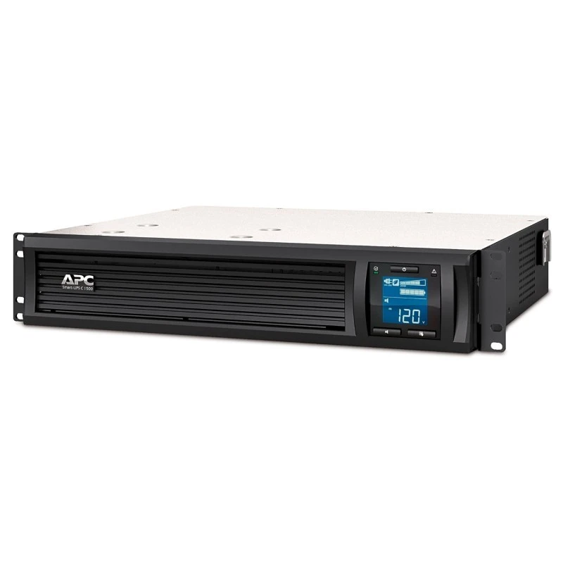 APC Smart-UPS C 1500VA / 900W Line-Interactive Pure Sine Wave 2U Rackmount UPS, Black | SMC1500I-2UC