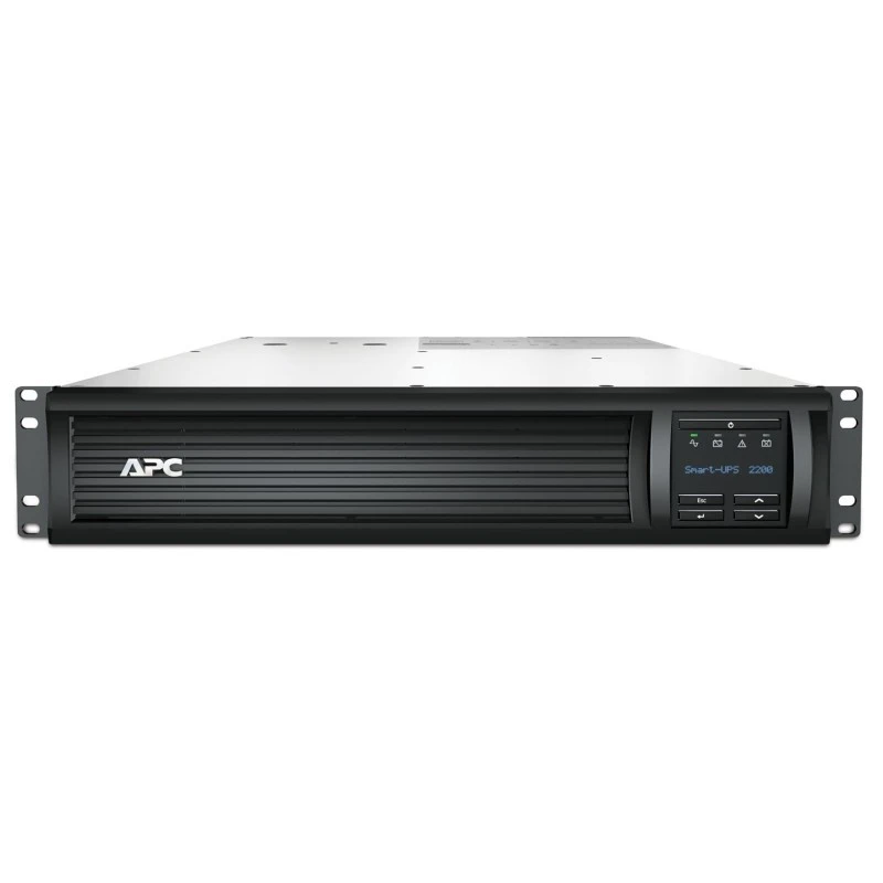 APC Smart-UPS SMT2200RMI2UC – 2200VA Rackmount UPS, 1980W, 2U, Line-Interactive, LCD, AVR, 8x IEC C13 + 2x C19, SmartConnect, 230V
