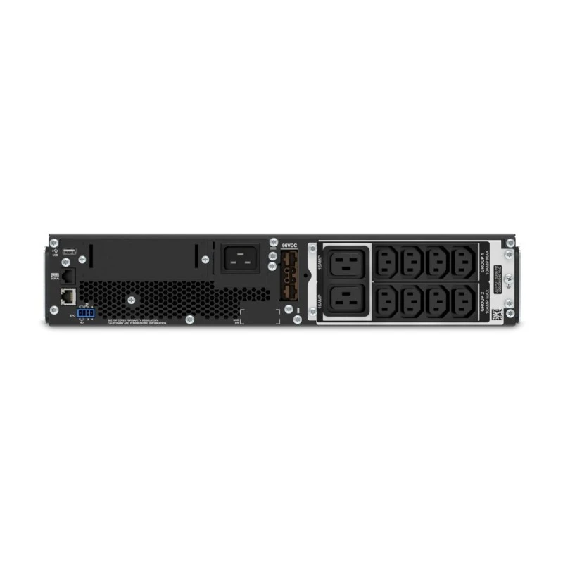 APC Smart-UPS SRT3000RMXLI, 3000VA/2700W, 230V, Online UPS, Pure Sine Wave, Rackmount 2U