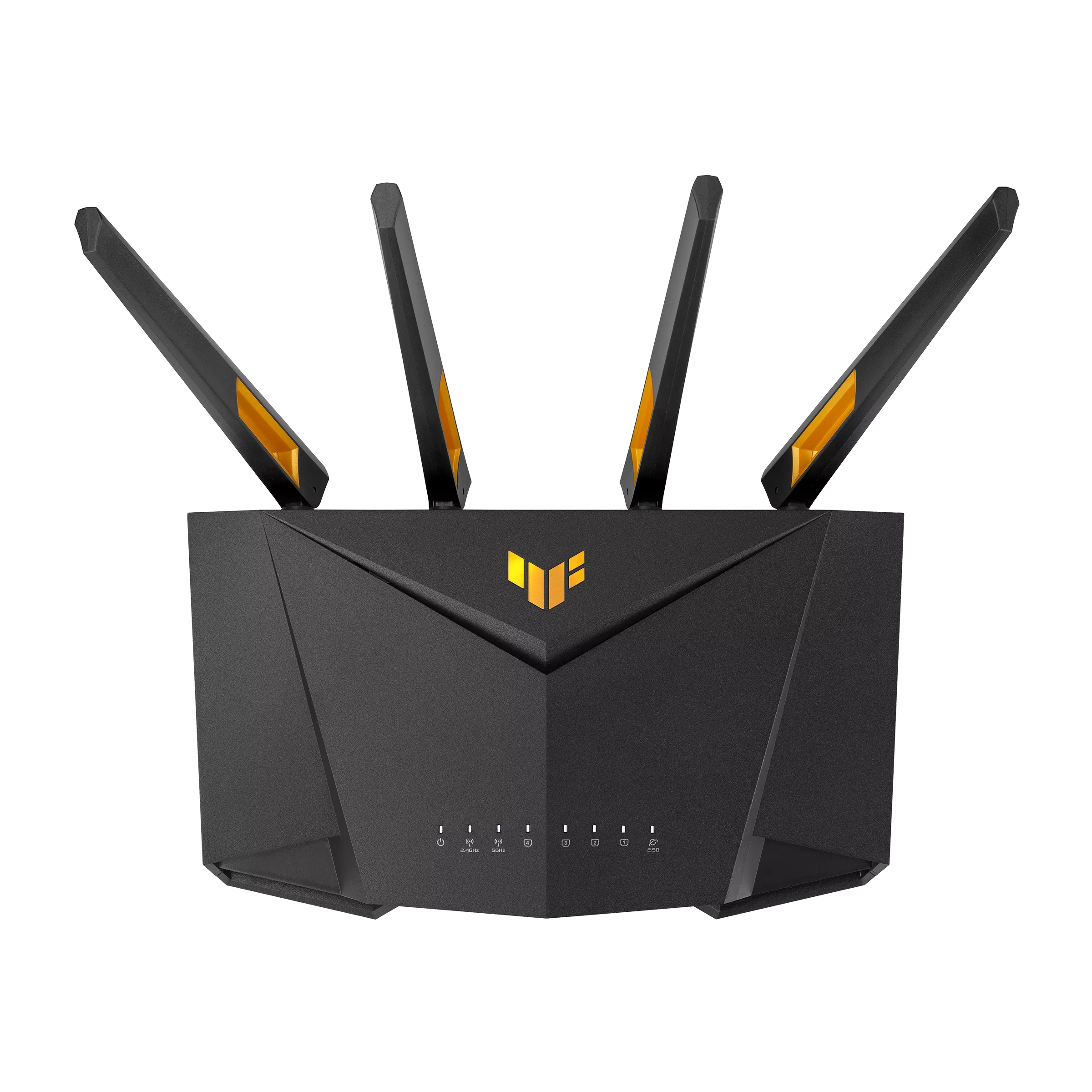 ASUS TUF Gaming AX4200 Wi-Fi 6 Router, Dual Band, 2.5G Port, Gaming Port, Mobile Game Mode, Port Forwarding, 4200 Mbps for High-Speed Gaming & Streaming