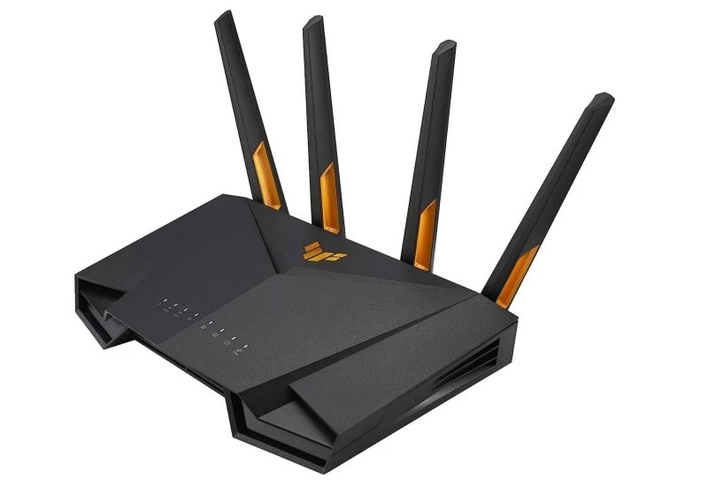 ASUS TUF Gaming AX6000 WiFi 6 Router, Dual Band, 2.5G Ports, Gaming Port, Mobile Game Mode, Port Forwarding, 6000 Mbps for Gaming & Streaming