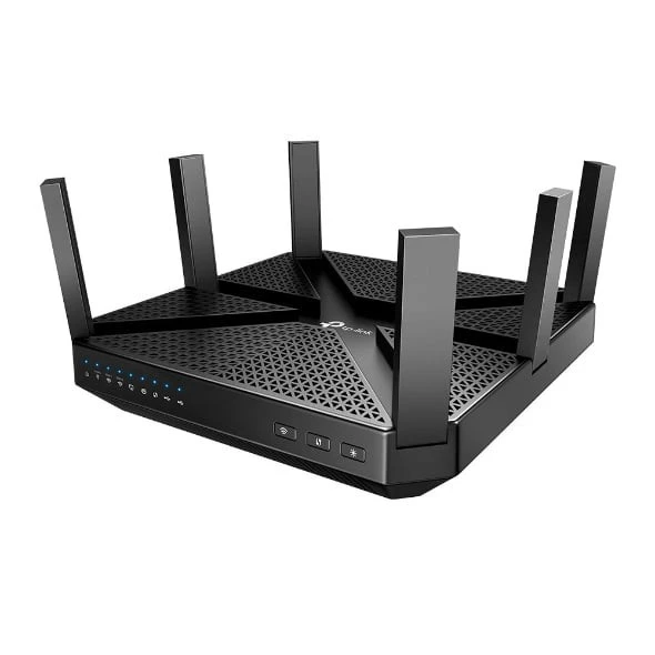TP-Link Archer C4000 MU-MIMO Tri-Band Wi-Fi Router, AC4000, 1.8 GHz Quad-Core CPU, 8 Gigabit Ports, Smart Connect, Beamforming, Parental Controls, High-Speed Gaming & Streaming