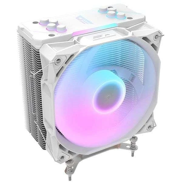 GAMDIAS BOREAS E1‑210 LITE CPU Air Cooler, 92 mm High‑Airflow PWM Fan, 2 Copper Heatpipes, Direct Contact, LED Lighting, 2200 RPM, 34.6 CFM, 1.91 mm H₂O,