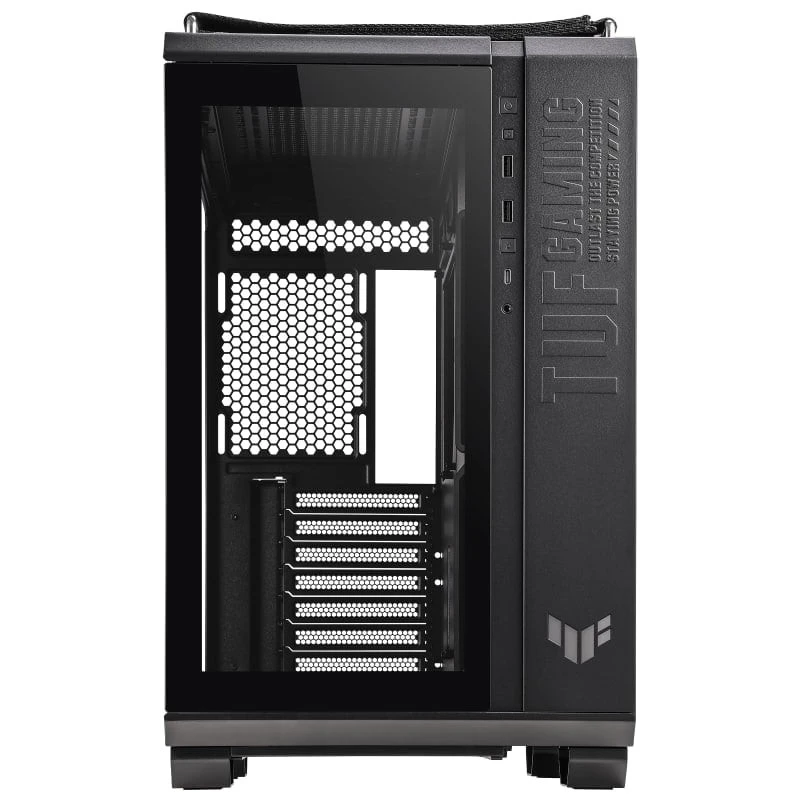 ASUS TUF Gaming GT502 Mid Tower PC Case – Tempered Glass, ARGB Fans, Steel Frame, Front USB-C, Mesh Front Panel, ATX/Micro-ATX/Mini-ITX Support