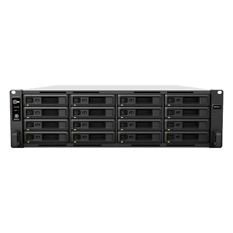 Synology RS4021xs+ 16-Bay Rack NAS, Xeon D-1541, 16GB RAM, 10GbE, PCIe