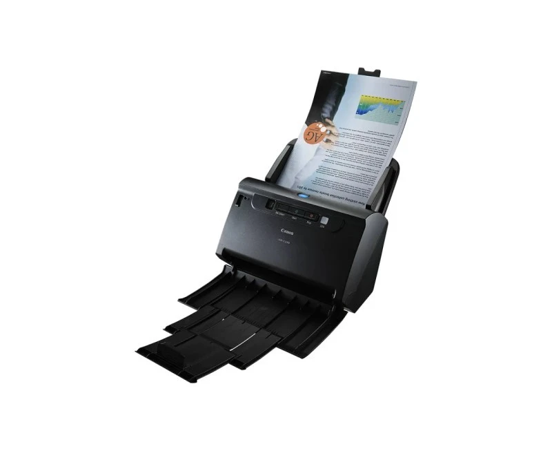 Canon imageFORMULA DR-C230 A4 Document Scanner, 30ppm, Duplex Scanning, 60ipm, 60-Sheet ADF, USB 2.0, Compact Desktop Scanner – 2646C003