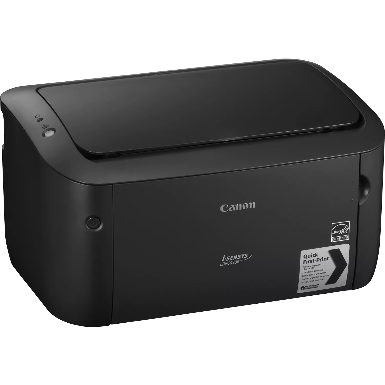 Canon i-SENSYS LBP6030B Monochrome Laser Printer, A4, Up to 18 ppm, Compact Design, USB 2.0 Connectivity, Quiet Operation, Ideal for Home & Office