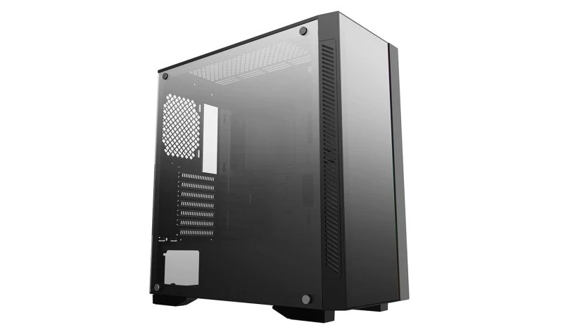 DeepCool Matrexx 55 V4 Fan 4x120mm ADD-RGB Fans Tempered Glass ATX Mid-Tower Computer Case - Black | DP-ATX-MATREXX55V3-AR-4F