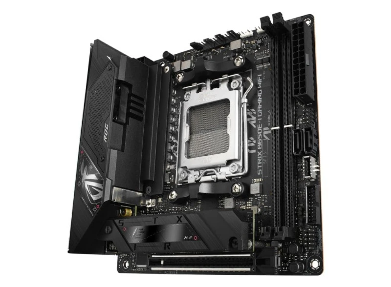 ASUS ROG STRIX B650E-I GAMING WIFI Mini-ITX Motherboard, AM5, DDR5 64GB, PCIe 5.0, Wi-Fi 6, USB 3.2, HDMI, DP | 90MB1BB0-M0EAY0