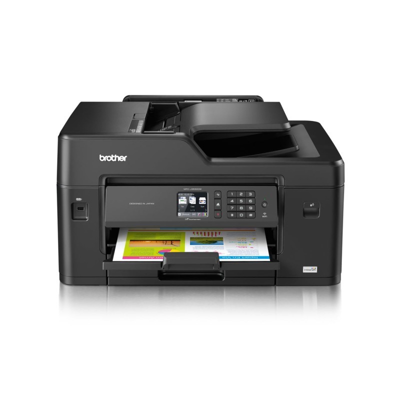 Brother MFC-J3530DW A3 Color Inkjet Printer, Multifunction Print Copy Scan Fax, 22 ppm, Wireless, USB, Efficient Office Solution, 8CH11300141