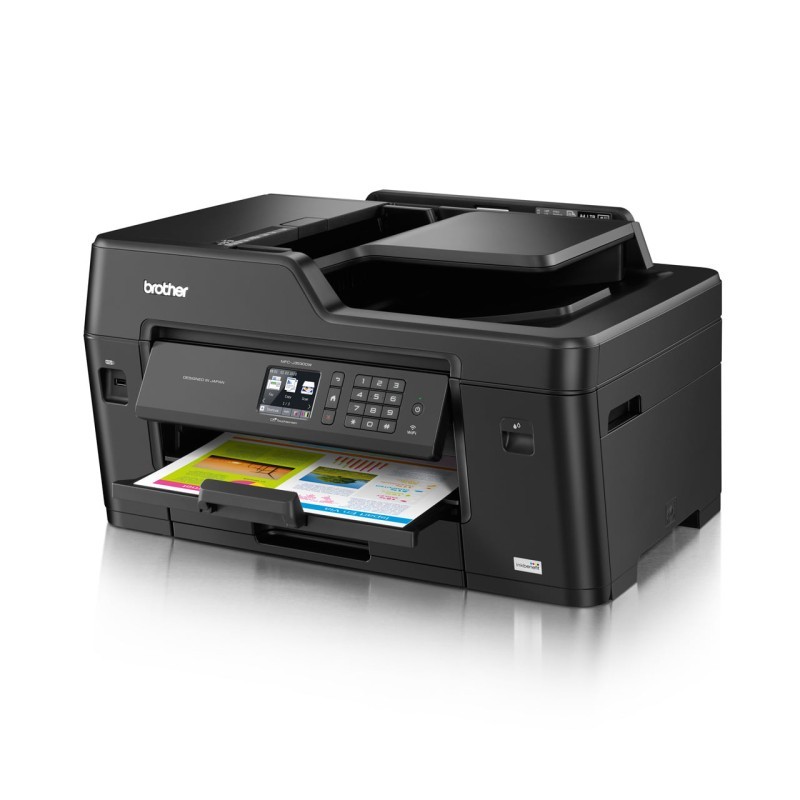 Brother MFC-J3530DW A3 Color Inkjet Printer, Multifunction Print Copy Scan Fax, 22 ppm, Wireless, USB, Efficient Office Solution, 8CH11300141