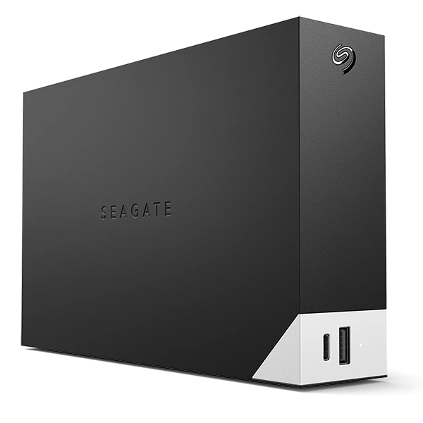 Seagate One Touch Hub 20TB External Hard Drive, USB-C & USB 3.0, Portable Desktop Storage, 7200 RPM, 256MB Cache | STLC20000400
